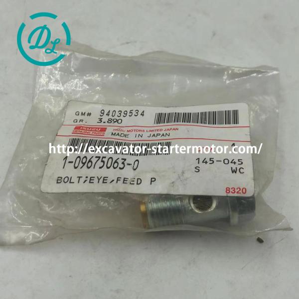 1-09675063-0 Pièces moteur Alimentation oculaire Boulon 1096750630 Moteur 6BG1