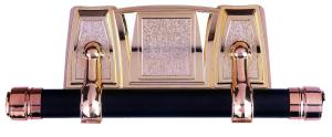 Bronze Electroplated Coffin Swing Pole High Durability Short Pole Set Wholesale