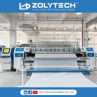 ZOLYTECH Computerized Lock Stich Multi Needle Quilting Machine For Duvet
