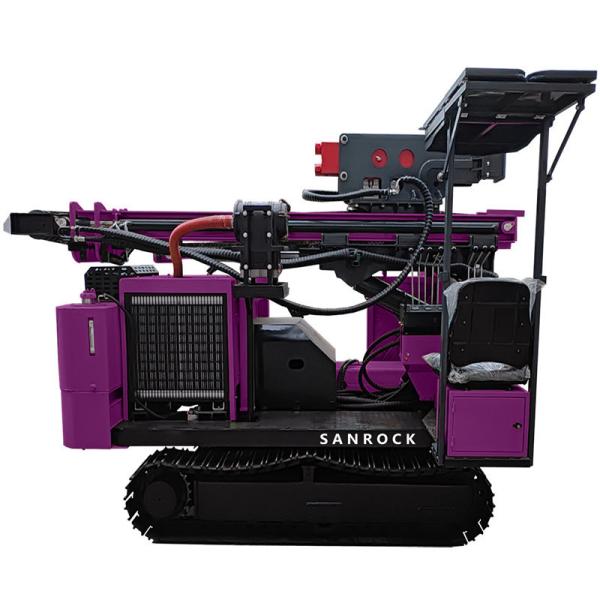 Rotary Pile Driver Solar Photovoltaic Construction Equipment Hydraulic Pile Drilling Rig