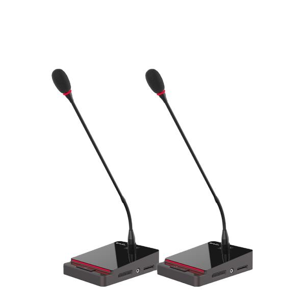 HUAIN Table Top Digital Audio Basic Wired Gooseneck Congress Chairman Microphone Unit