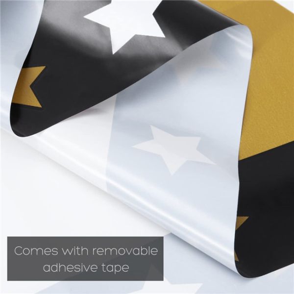 Double pouce adhésif de la bannière 43x74 de décoration de partie de PEVA Oilproof