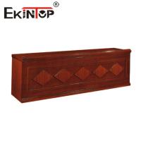 Mesa de liderança com folheado pintado de folheado clássico chinês mesa de sala de conferência