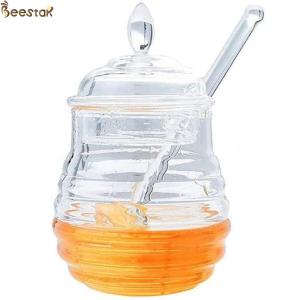 Polystyrène en gros Honey Splash Bar Honey Pot Honey Jar For Honey Storage de catégorie comestible
