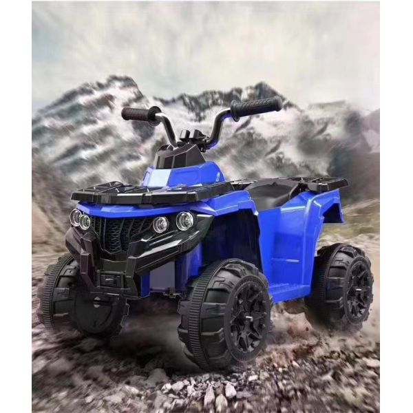 Double-Drive Four-Wheel Beach Off-Road ATV Ride On Toy Car for Kids PP Plastic Material