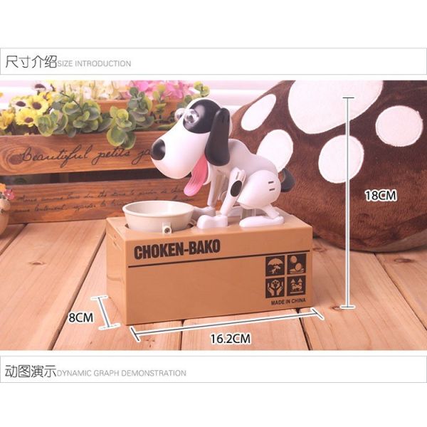 Сертификат CE коробки банковских денег 380g монетки собаки Kingda эксплуатируемый батареей