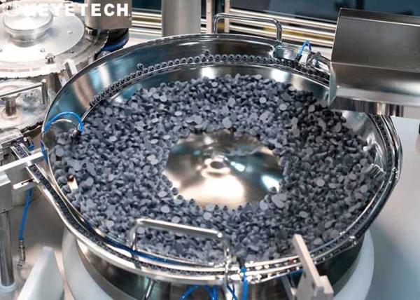 Dosing Cap Visual Inspection Machine with Online Defect Product Reject Function