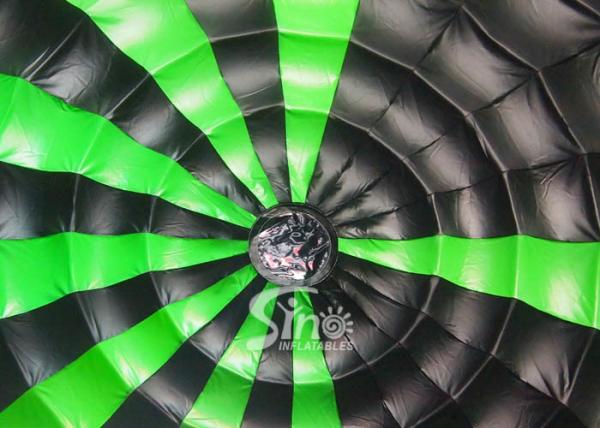 Kids N adults music party disco dome bounce house with light hook made of best pvc tarpaulin