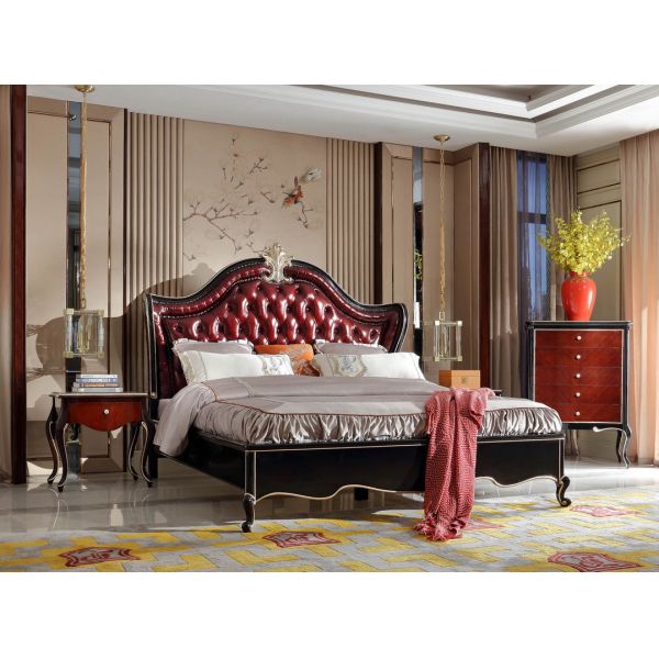 Custom made European design Long bench furniture by Fabric upholstered with Sliver painting legs