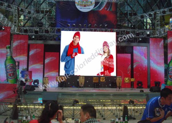 10 Mm Pixel Pitch LED Stage Display Without Fans Good Hot Dissipation