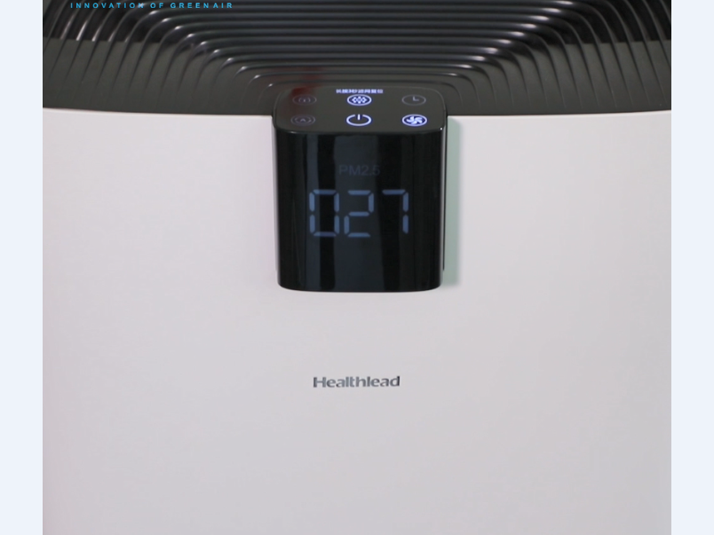 EPI360 digital display Medium Size Healthlead Air Purifier Refresh For Setting In The Living Room