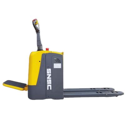 1550mm Fork Battery Powered Pallet Truck For Food & Beverage Factory