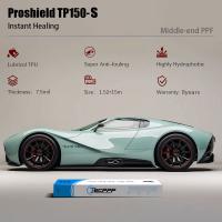 TP150-S film de protection de peinture brillante guérissant instantanément 7.5mil PPF soutien-gorge clair pour voiture