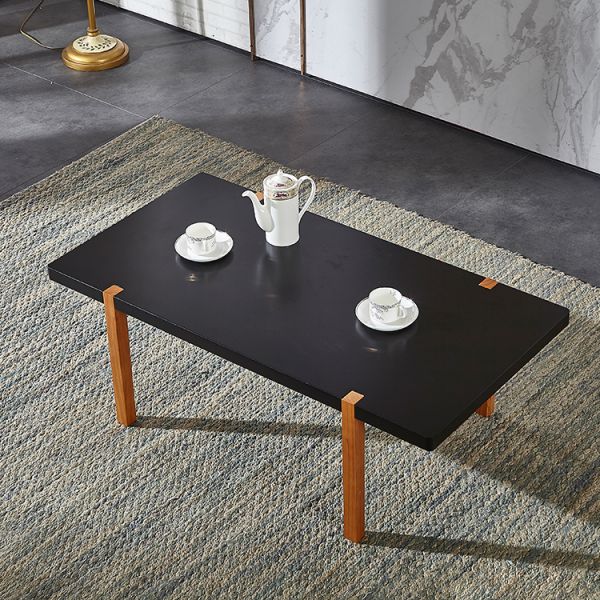 Журнальный стол черноты MDF E1 минималистичного стиля 23.62in для комнаты прожития