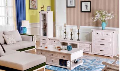 European Contemporary Living room Furniture / L Shape Sofa Set And Coffee Table