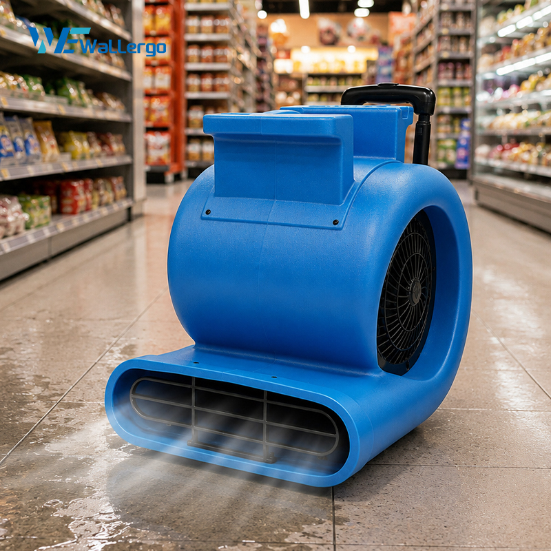 Commercial 3-speed Floor Drying Machine Portable Dryer for Floors and Carpets