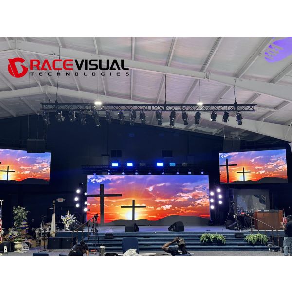 P1.86mm GOB Écran LED à taux de rafraîchissement élevé 7680HZ affichage mural intérieur