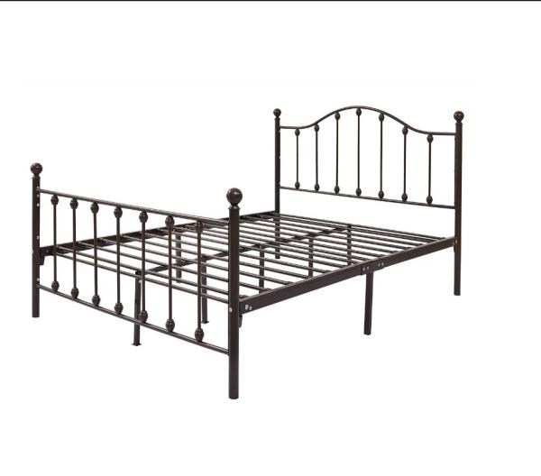 Furniture Full Size Metal Bed Frame For Bedroom High Load Carrying Strength