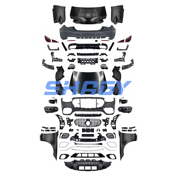 Ws63 Body Kit For Mercedes Benz W223 Class Front Bumper Grille Side Skirts Hood
