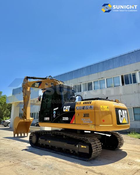 日本オリジナル輸入中古CAT320D2L油圧ショベル 良好な動作状態の機械