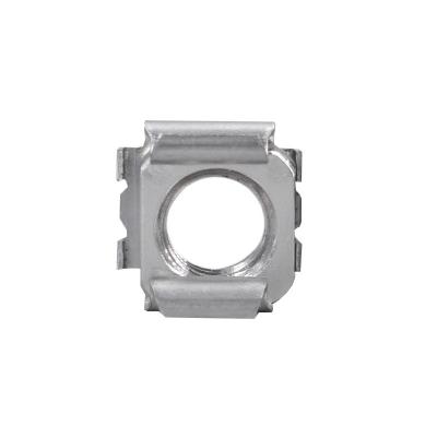 201 Stainless Steel 4-8mm Cage Nuts Grade 4.8 , Nickel Plated Network Rack Cage Nuts