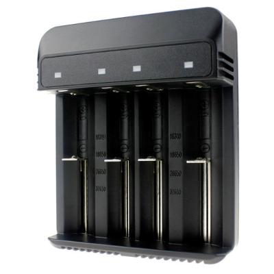 Plastic 3.7 V 18650 Lithium Ion Battery Charger 131mm*69mm*36mm Size