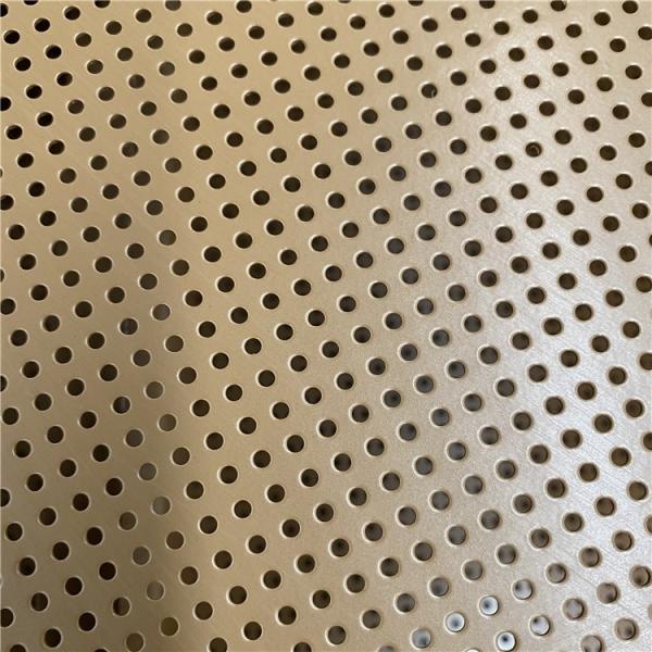16 Gauge Soundproof Perforated Metal Plate - Carbon Steel, Galvanized