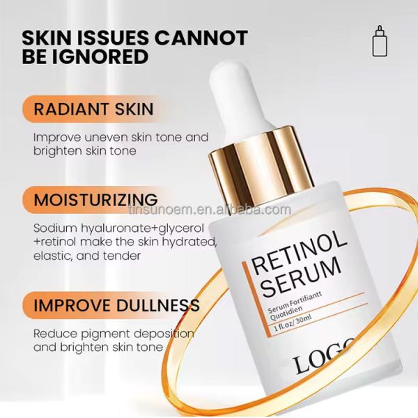 OEM / ODM Anti Aging Serum,Retinol Serum With Collagen Retinol Face Serum Organic Hydrating Vitamin c Retinol Serum