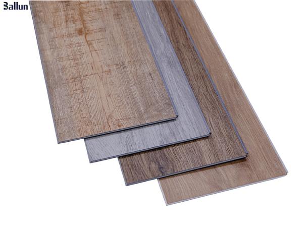 Venta de vinilo de piso de hotel con textura en relieve y superficie gráfica de capa de madera simple