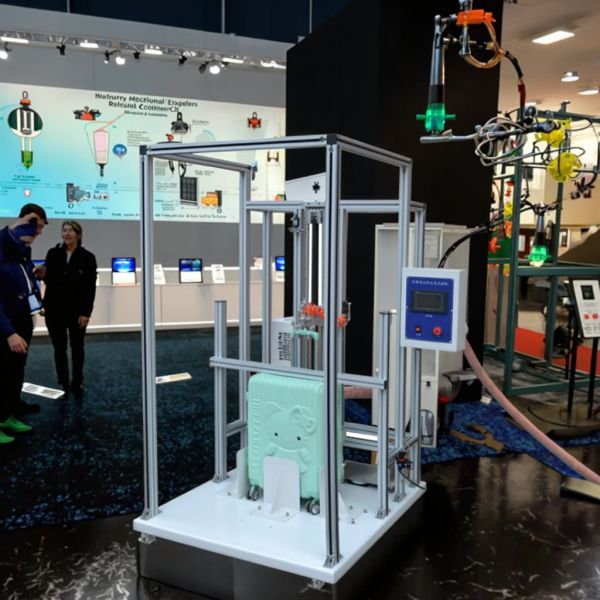 QB/T 2919 Baggage Pull Rod Reciprocating Fatigue Tester Suitcase Handle Reciprocate Fatigue Test Machine Textile Testing