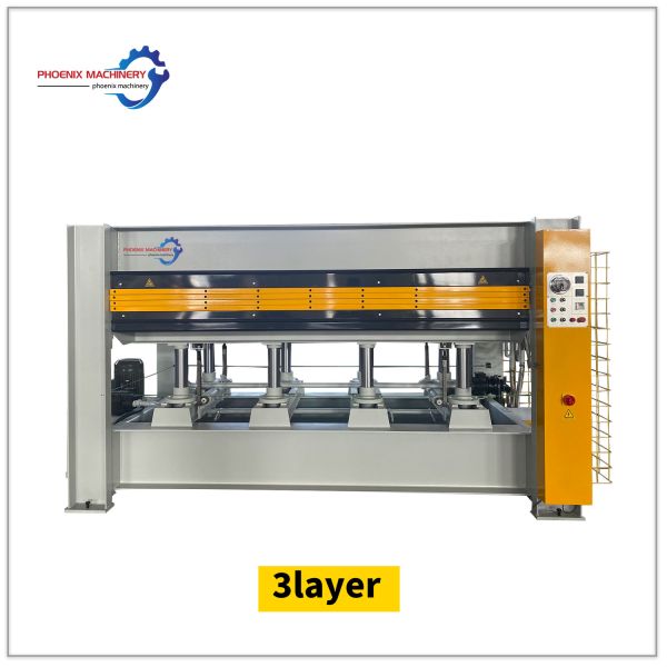 120T PH160 5layer Woodworking Hydraulic Hot Press Machine for Plywood Door Laminating