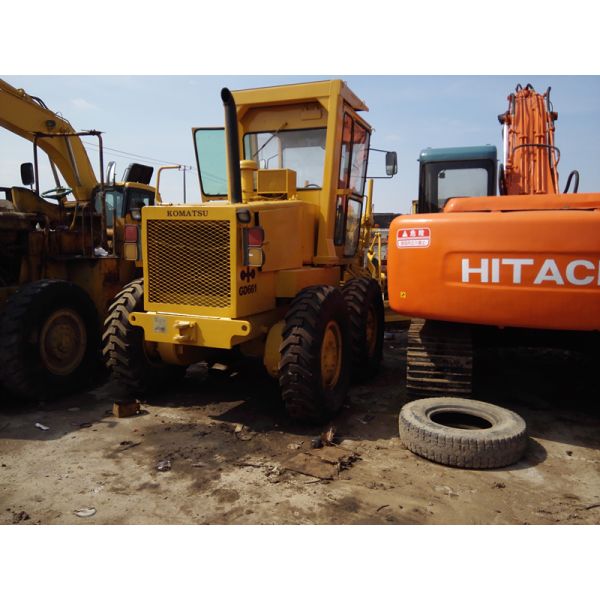 Original japan Used KOMATSU GD661A Motor Grader