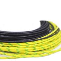 A fibra de vidro isolada flexível do fio da borracha de silicone trançou UL3071