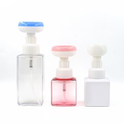 PET Plastic Mousse Pump Bottle 200ml Empty Lotion Bottle With Pump