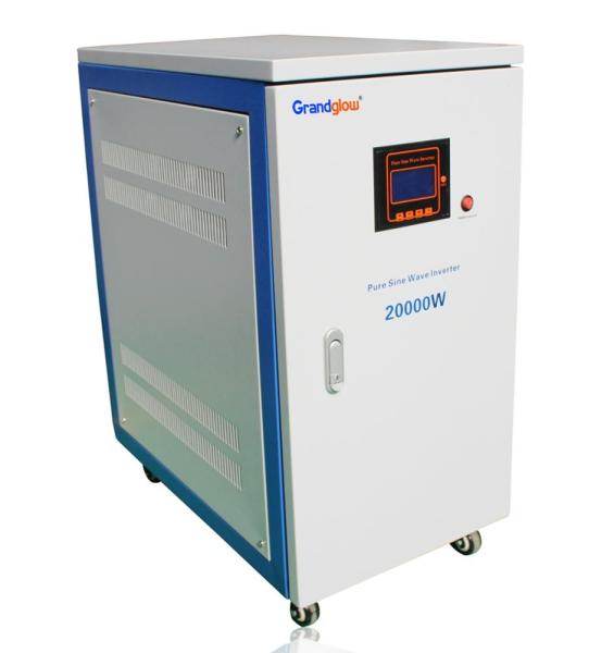 GRANDGLOW 20000 WATTS 192VDC TO 380VAC 3 PHASE 220VAC PURE SINE WAVE 20KW OFF GRID SOLAR POWER INVERTER