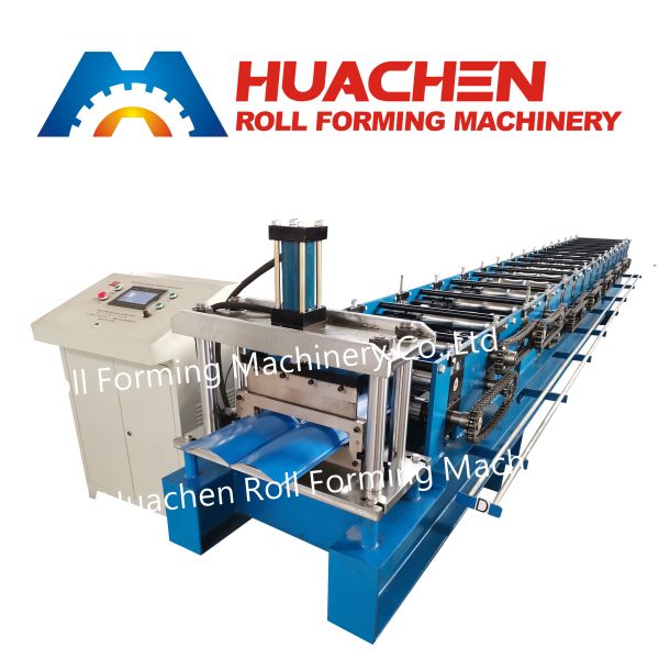 Single Layer Aluminium Panel Roof Tile Roll Forming Step Tiles Machine