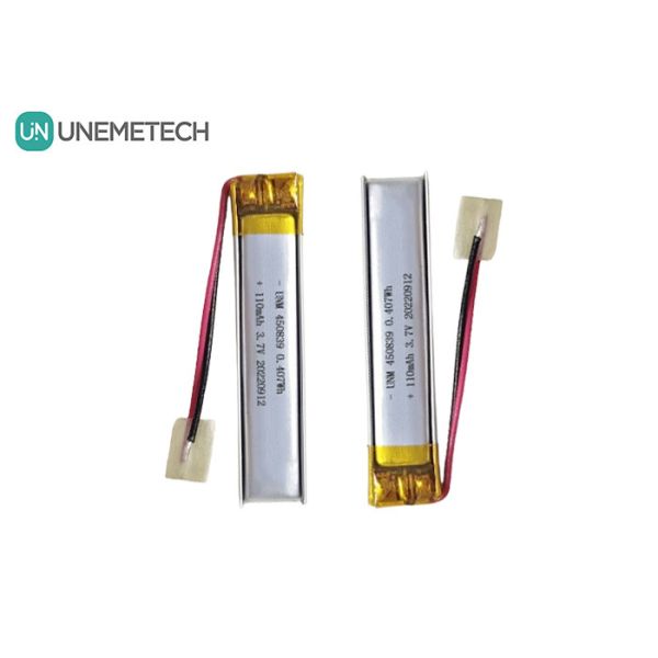 Precision Design 3.7V 110mAh LiPo Battery Rechargeable Lithium Polymer Battery 450839