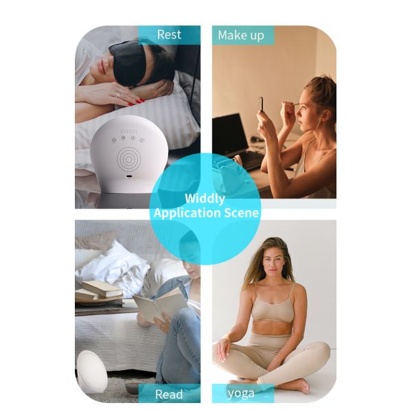 ABS Lamp Body Material LED Light Therapy Lamp Mood Adjustment Anxiety Relief Sleep Improvement 3000 6500K Color Temperature
