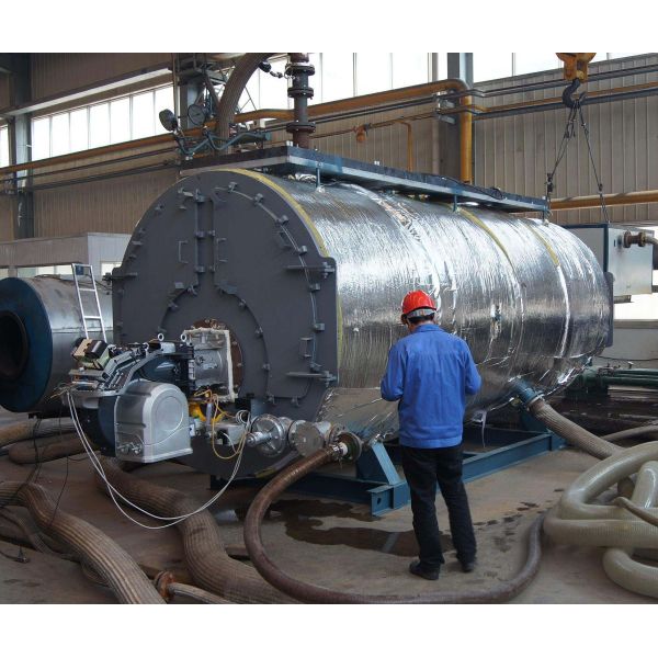 Energy Saving Oil Fired Hot Water Boiler 95.36% Efficiency ISO9001 Approval