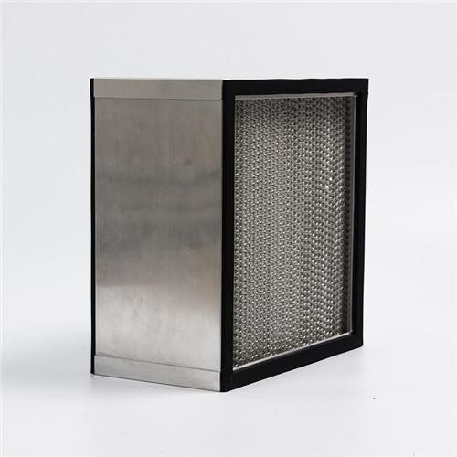 Chemical Industrial Hepa Air Filters High Strength Oxide Alloy Aluminum Frame