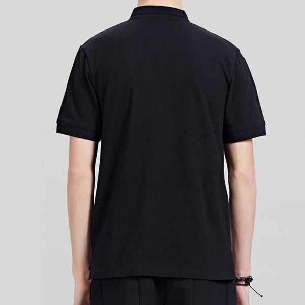 High End Mens Short Sleeve Polo Shirts Golf Clothes Lightweight Screen Printing