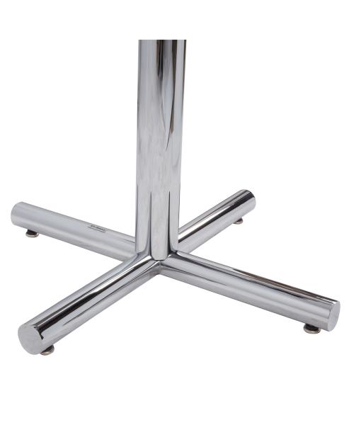 Durable Stainless Steel Table Legs Brush Nickel Single Table Legs For Coffee Table