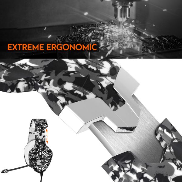 PS4 Xbox One 20000Hz DC5V +/- 5% Camouflage Gaming Headset