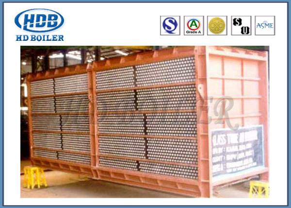 Anti Wind Pressure Tubular Type Air Preheater In Boiler Galvanized Steel ASME standard