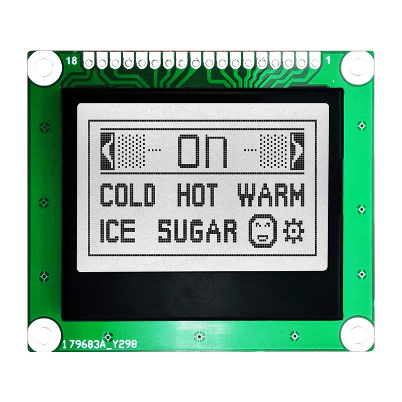 128X64 ставит точки графический модуль LCD УДАРА FSTN с белой стороной освещает контржурным светом