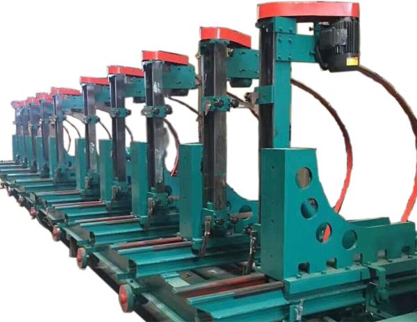 La scie à ruban verticale de machines de travail du bois a vu des machines avec le chariot de coupe de commande numérique par ordinateur