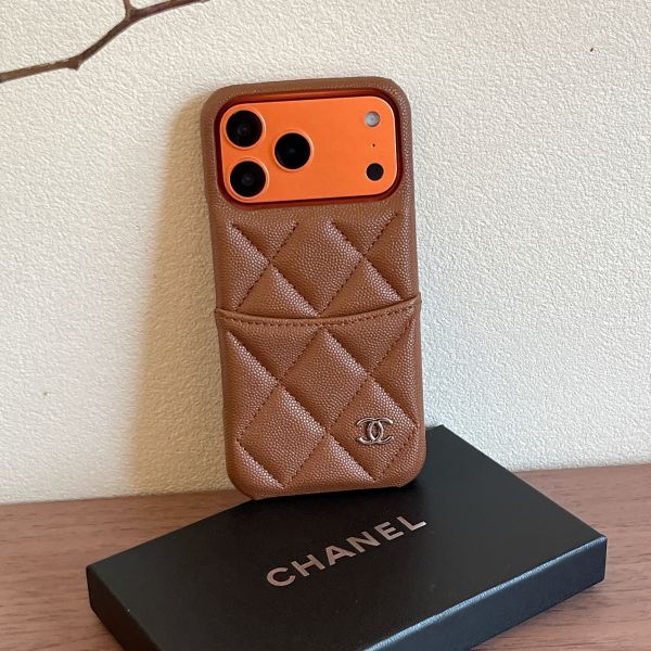 Lychee Pattern Card Slot iPhone 17 Pro Max Case Half-Wrapped Hard Shell Anti-Drop Autumn Winter Model 16 Pro