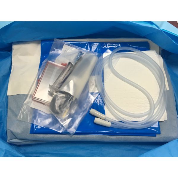 Disposable Sterile medical gynecology drape gynecology surgical pack kit