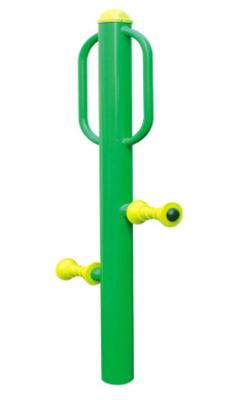 outdoor fitness equipments steel based zinc powder coating leg massager OK-A06
