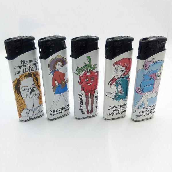 Refillable Electric Lighter Disposable Plastic Gas Lightet Pocket Lighter Cigarette Lighter